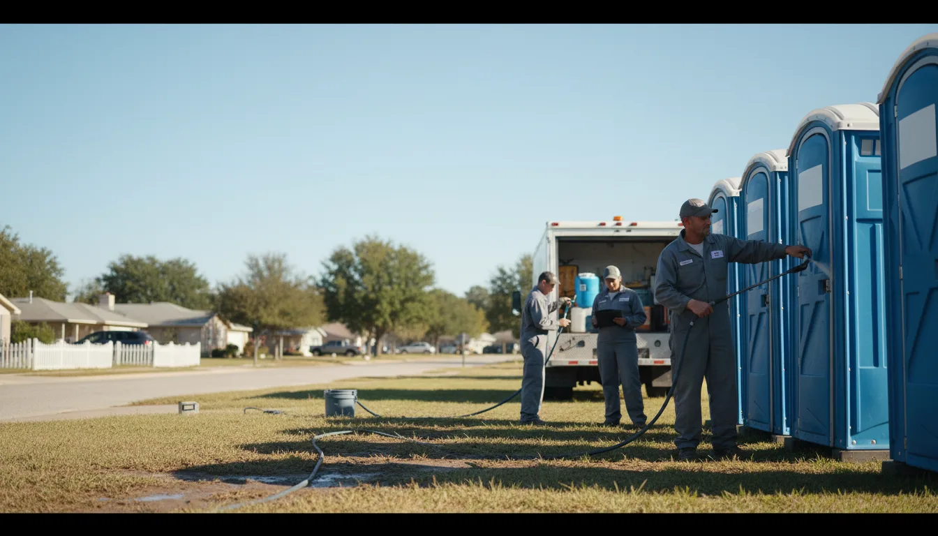 Long-Term Portable Toilet Rental in Sedalia, OH near me